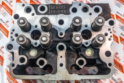 3411809 Головка блока цилиндров в сборе с клапанами HEAD CYLINDER Cummins NTA855 Взаимозаменяемые номера: 3406734, 3055098, 3675505RX, 3055098RX